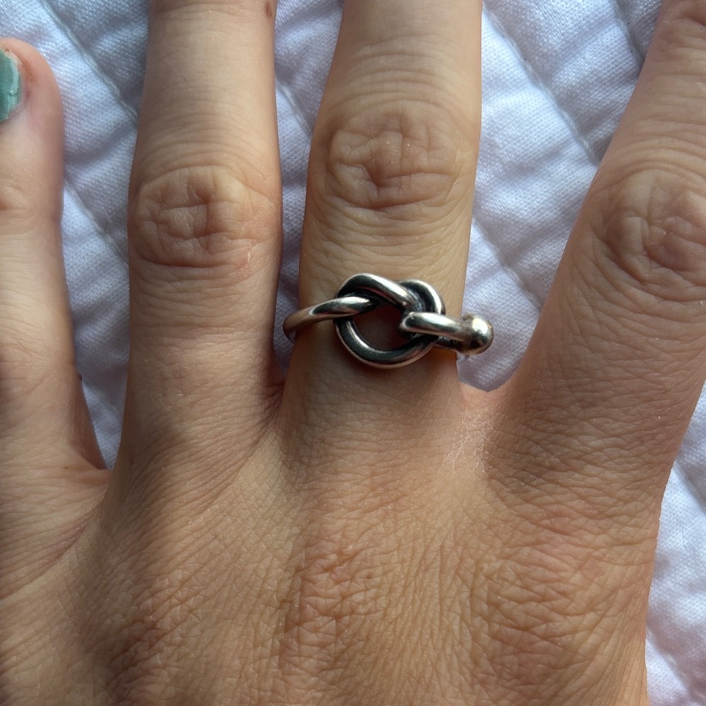 Sterling Silver Knot Ring